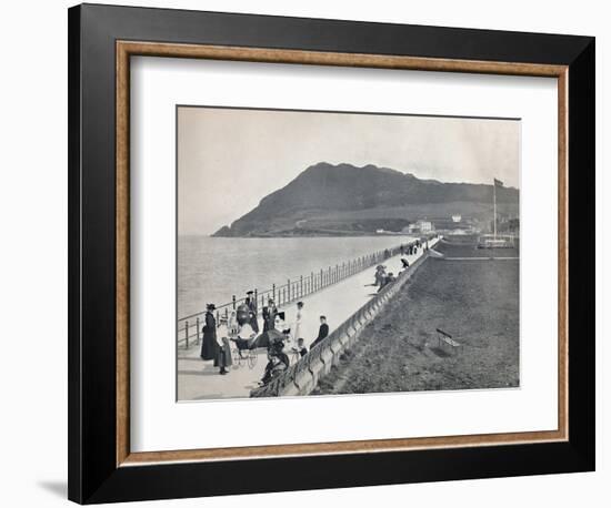 'Bray - The Promenade and Bray Head', 1895-Unknown-Framed Photographic Print