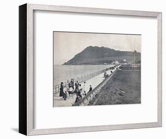 'Bray - The Promenade and Bray Head', 1895-Unknown-Framed Photographic Print