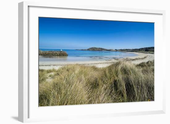 Braye Bay, Alderney, Channel Islands, United Kingdom-Michael Runkel-Framed Photographic Print