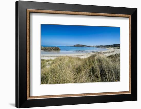 Braye Bay, Alderney, Channel Islands, United Kingdom-Michael Runkel-Framed Photographic Print