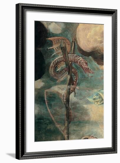 Brazen Serpent-Tintoretto-Framed Art Print