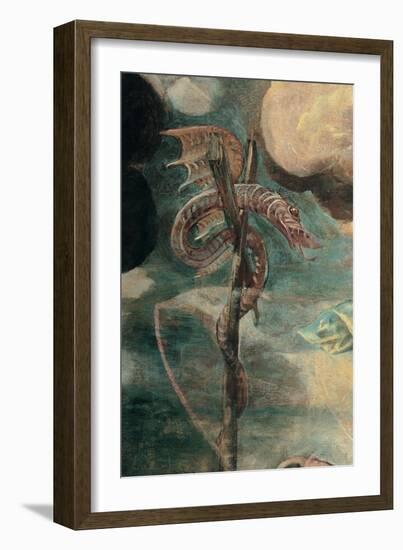 Brazen Serpent-Tintoretto-Framed Art Print