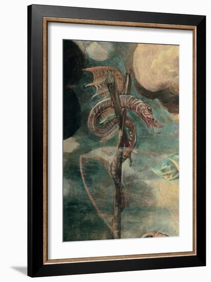 Brazen Serpent-Tintoretto-Framed Art Print