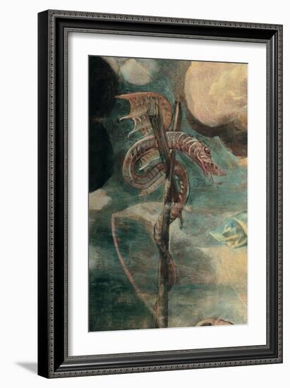 Brazen Serpent-Tintoretto-Framed Art Print