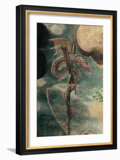 Brazen Serpent-Tintoretto-Framed Art Print