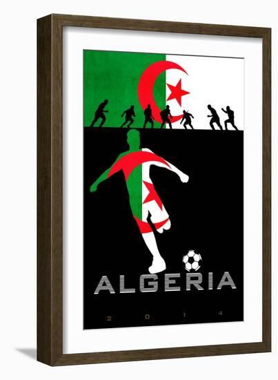 Brazil 2014 - Algeria-null-Framed Art Print