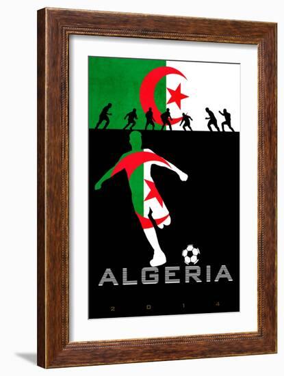 Brazil 2014 - Algeria-null-Framed Art Print