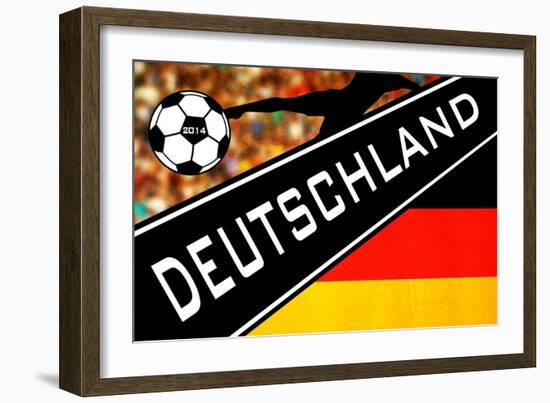 Brazil 2014 - Germany-null-Framed Art Print