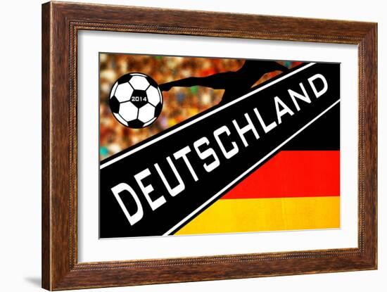 Brazil 2014 - Germany-null-Framed Art Print