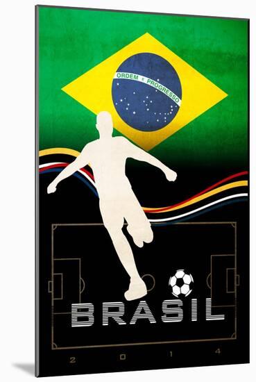 Brazil 2014-null-Mounted Premium Giclee Print