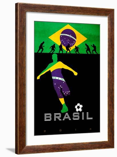 Brazil 2014-null-Framed Art Print