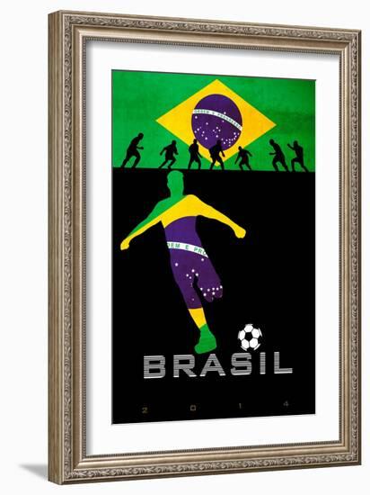 Brazil 2014-null-Framed Art Print