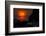 Brazil. A colorful orange sunset in the Pantanal.-Ralph H. Bendjebar-Framed Premium Photographic Print