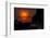 Brazil. A colorful orange sunset in the Pantanal.-Ralph H. Bendjebar-Framed Premium Photographic Print