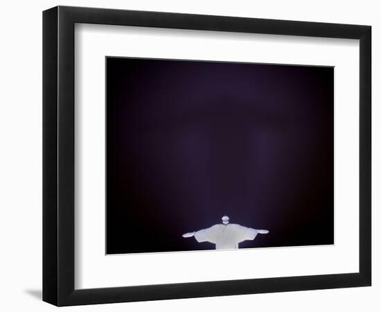 Brazil Chist the Redeemer-Felipe Dana-Framed Photographic Print