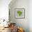 Brazil Country Shape Soccer Balls-cienpies-Framed Art Print displayed on a wall