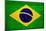 Brazil Flag Design with Wood Patterning - Flags of the World Series-Philippe Hugonnard-Mounted Art Print