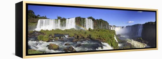 Brazil, Iguassu Falls National Park (Cataratas Do Iguacu), Devil's Throat (Garganta Do Diabo)-Michele Falzone-Framed Premier Image Canvas
