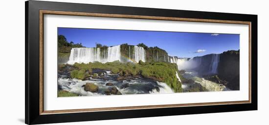 Brazil, Iguassu Falls National Park (Cataratas Do Iguacu), Devil's Throat (Garganta Do Diabo)-Michele Falzone-Framed Photographic Print