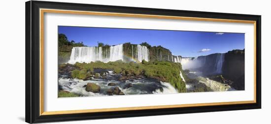 Brazil, Iguassu Falls National Park (Cataratas Do Iguacu), Devil's Throat (Garganta Do Diabo)-Michele Falzone-Framed Photographic Print