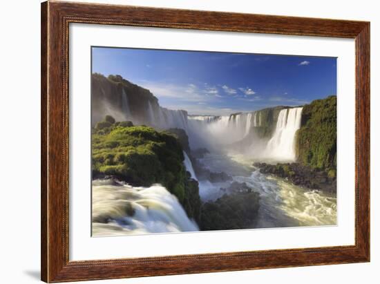 Brazil, Iguassu Falls National Park (Cataratas Do Iguacu), Devil's Throat (Garganta Do Diabo)-Michele Falzone-Framed Photographic Print