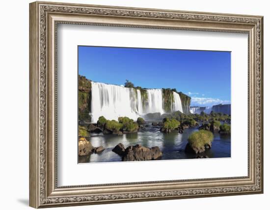 Brazil, Iguassu Falls National Park (Cataratas Do Iguacu), Devil's Throat (Garganta Do Diabo)-Michele Falzone-Framed Photographic Print