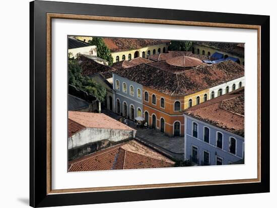 Brazil, Maranhao State, São Luís Island, São Luís, Buildings in Historical Centre-null-Framed Giclee Print