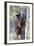 Brazil, Mato Grosso, the Pantanal. Brown Capuchin Monkey on a Tree-Ellen Goff-Framed Photographic Print