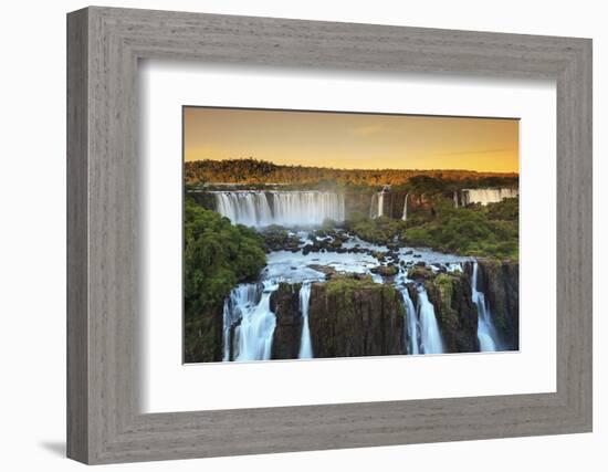 Brazil, Parana, Iguassu Falls National Park (Cataratas Do Iguacu) (Unesco Site)-Michele Falzone-Framed Photographic Print