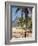Brazil, Rio De Janeiro, Leblon Beach, Bike Leaning on Palm Tree-Jane Sweeney-Framed Photographic Print
