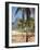 Brazil, Rio De Janeiro, Leblon Beach, Bike Leaning on Palm Tree-Jane Sweeney-Framed Photographic Print