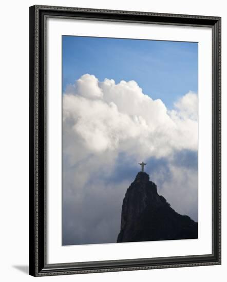 Brazil, Rio De Janeiro, Statue of Christ-Jane Sweeney-Framed Photographic Print