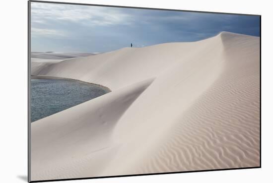 Brazil's Lencois Maranhenses Sand Dunes and Lagoons-Alex Saberi-Mounted Photographic Print