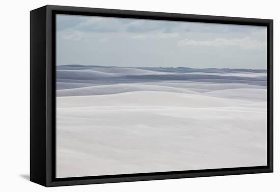 Brazil's Lencois Maranhenses Sand Dunes-Alex Saberi-Framed Premier Image Canvas