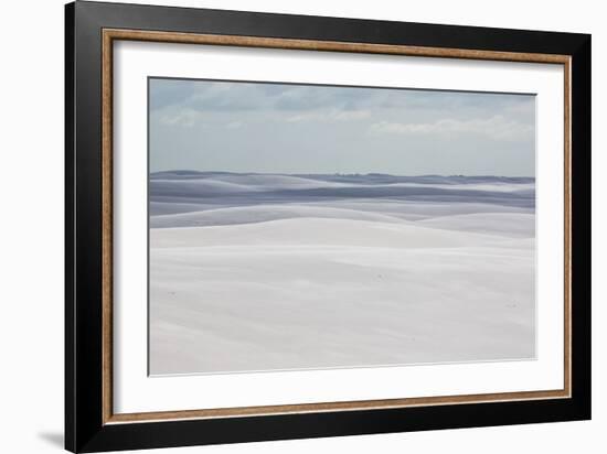 Brazil's Lencois Maranhenses Sand Dunes-Alex Saberi-Framed Photographic Print