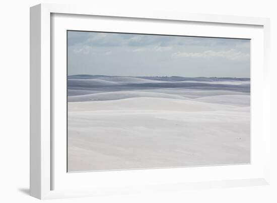 Brazil's Lencois Maranhenses Sand Dunes-Alex Saberi-Framed Photographic Print