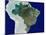 Brazil, Satellite Image-PLANETOBSERVER-Mounted Photographic Print