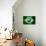 Brazil Soccer World Cup 2014 Flag-daboost-Art Print displayed on a wall