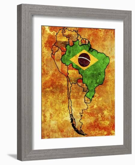 Brazil-michal812-Framed Art Print