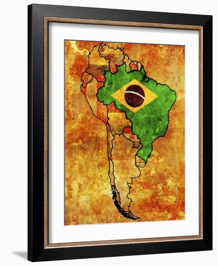 Brazil-michal812-Framed Art Print