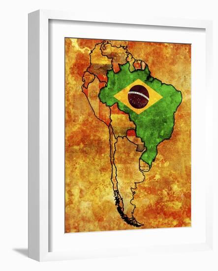 Brazil-michal812-Framed Art Print