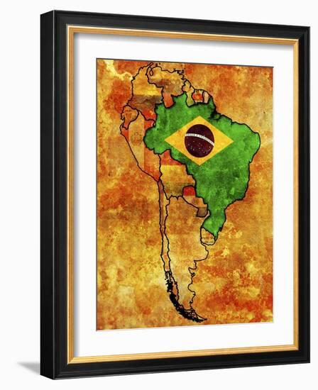 Brazil-michal812-Framed Art Print