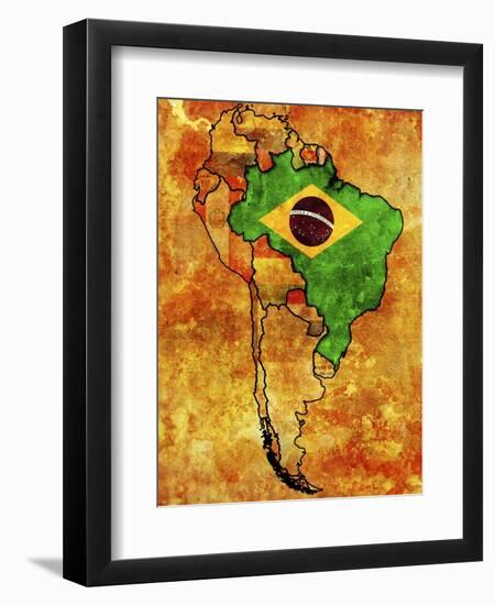 Brazil-michal812-Framed Art Print