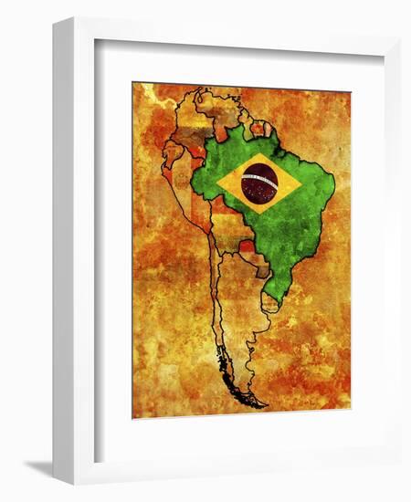 Brazil-michal812-Framed Art Print