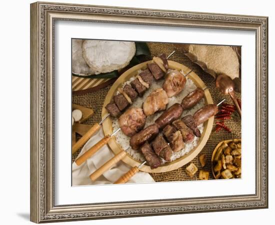 Brazilian Churrasco, Brazil, South America-Tondini Nico-Framed Photographic Print