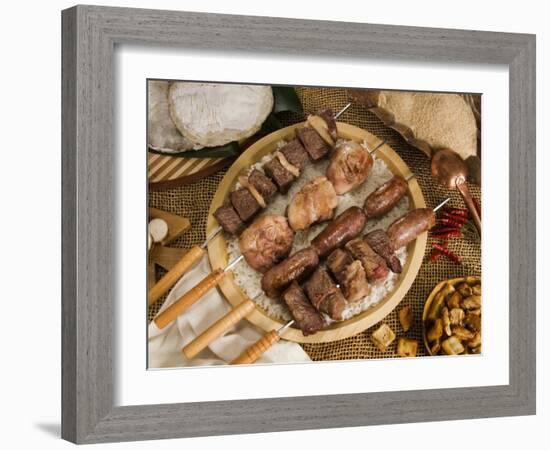 Brazilian Churrasco, Brazil, South America-Tondini Nico-Framed Photographic Print