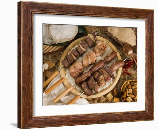 Brazilian Churrasco, Brazil, South America-Tondini Nico-Framed Photographic Print