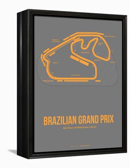 Brazilian Grand Prix 1-NaxArt-Framed Stretched Canvas