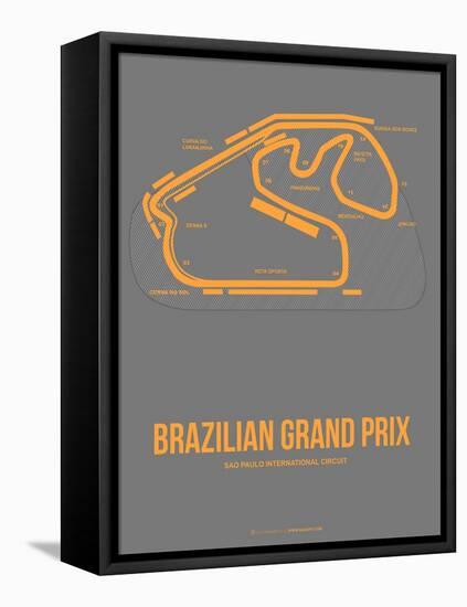Brazilian Grand Prix 1-NaxArt-Framed Stretched Canvas