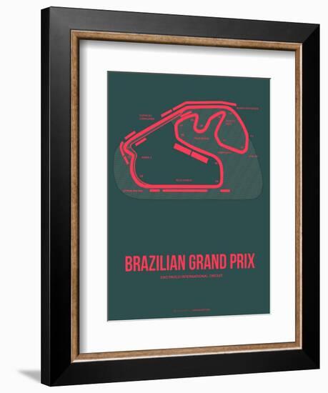 Brazilian Grand Prix 2-NaxArt-Framed Art Print